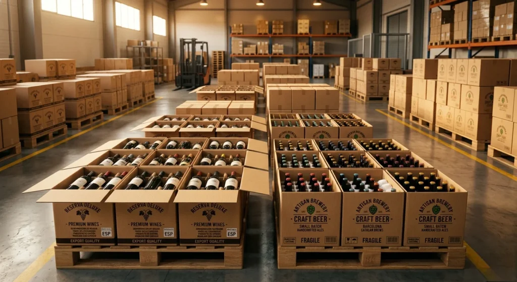 Premium selection of Italian Spanish wines wholesale for international B2B portfolios