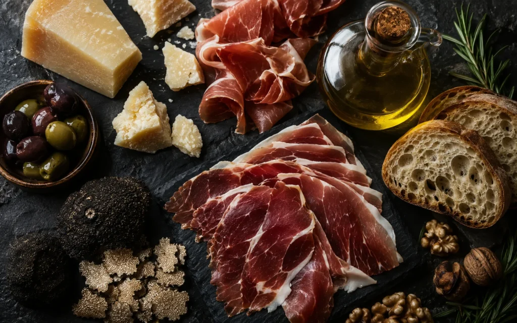 Origin tracking verification from a certified DOP certified food supplier